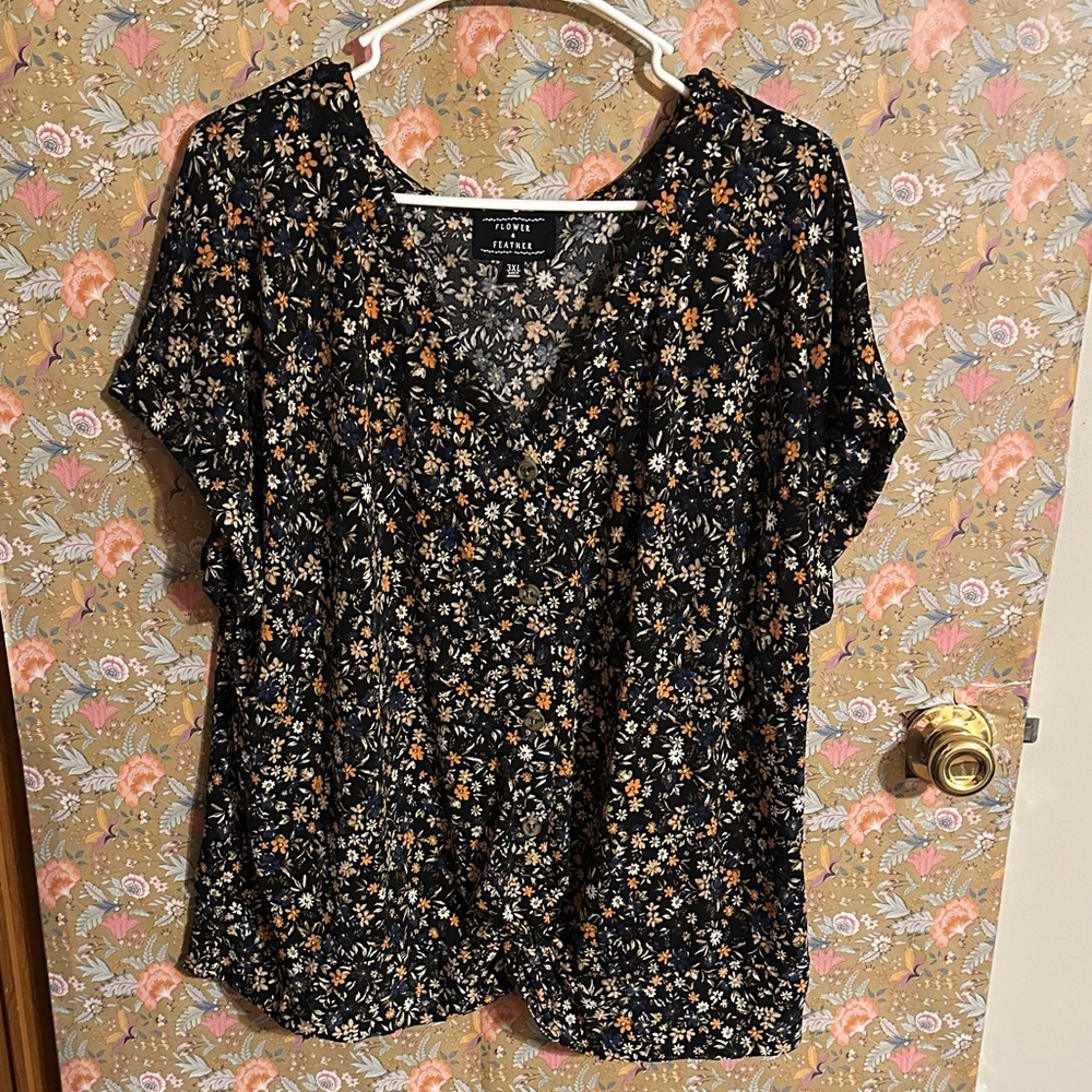Flower and Feather 3XL